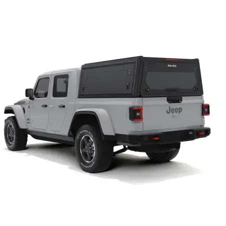Hardtop Contour noir lisse sans fenêtre latérale pour Jeep Gladiator 2019+ Alu-Cab